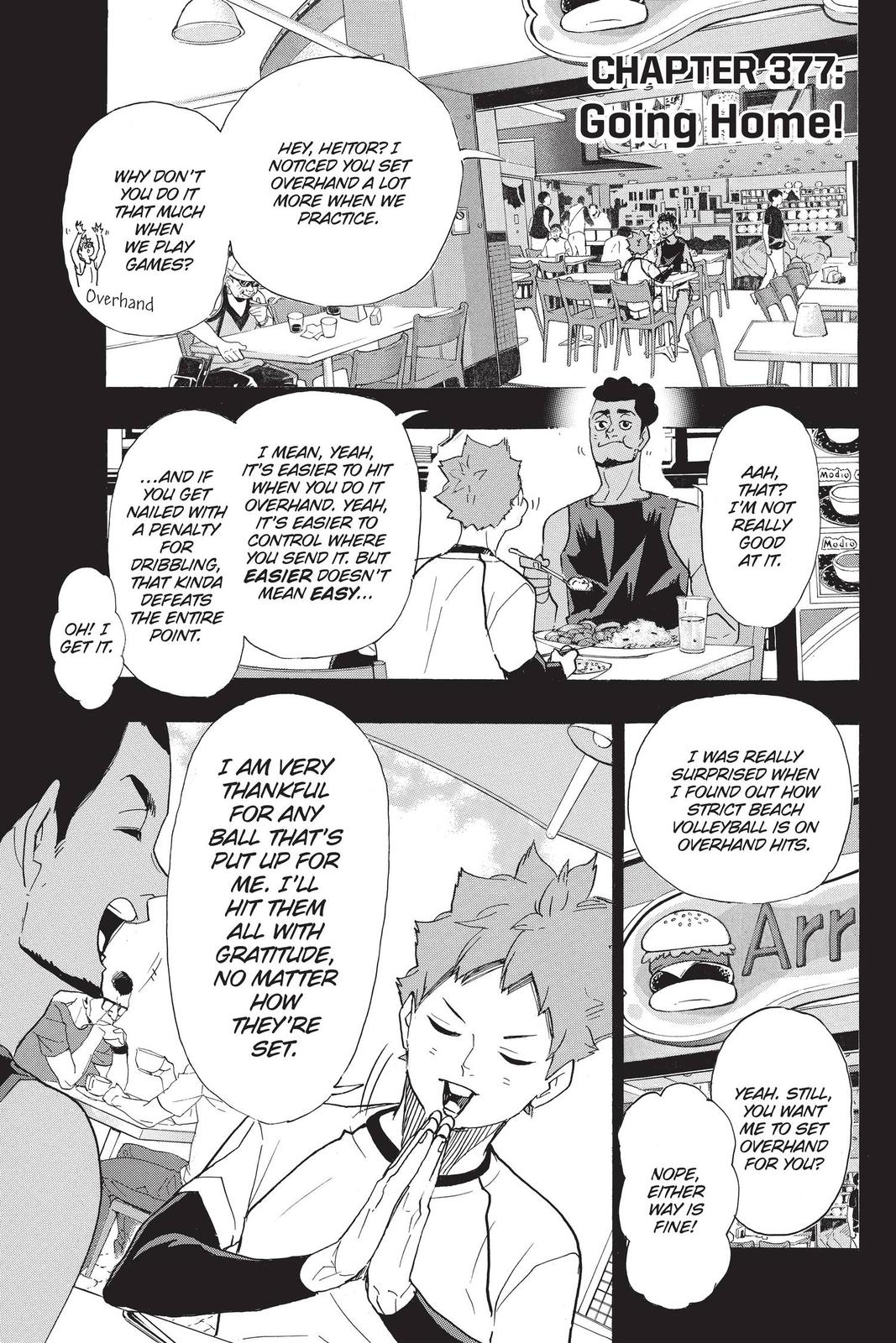 Haikyu!! Chap 377 - Next Chap 378