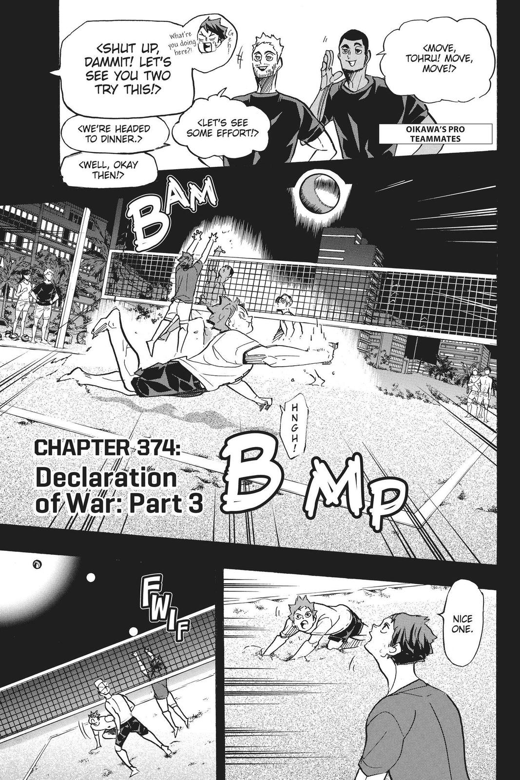 Haikyu!! Chap 374 - Next Chap 375