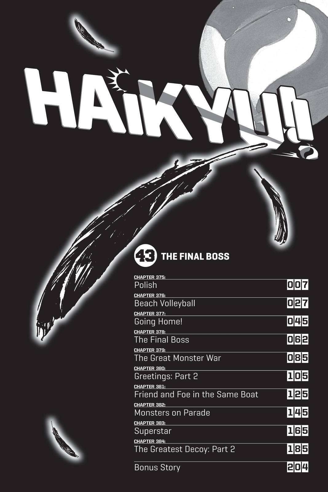 Haikyu!! Chap 375 - Next Chap 376