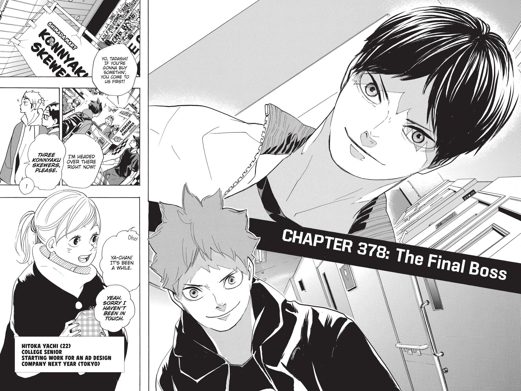 Haikyu!! Chap 378 - Next Chap 379