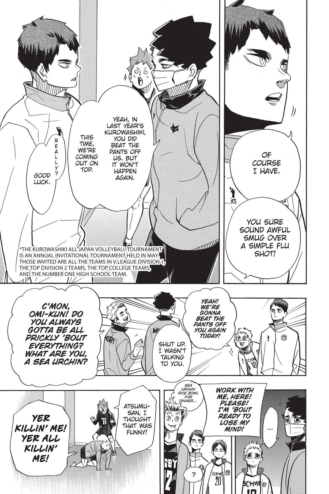 Haikyu!! Chap 379 - Next Chap 380