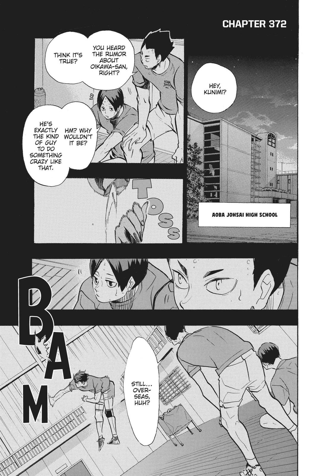 Haikyu!! Chap 372 - Next Chap 373