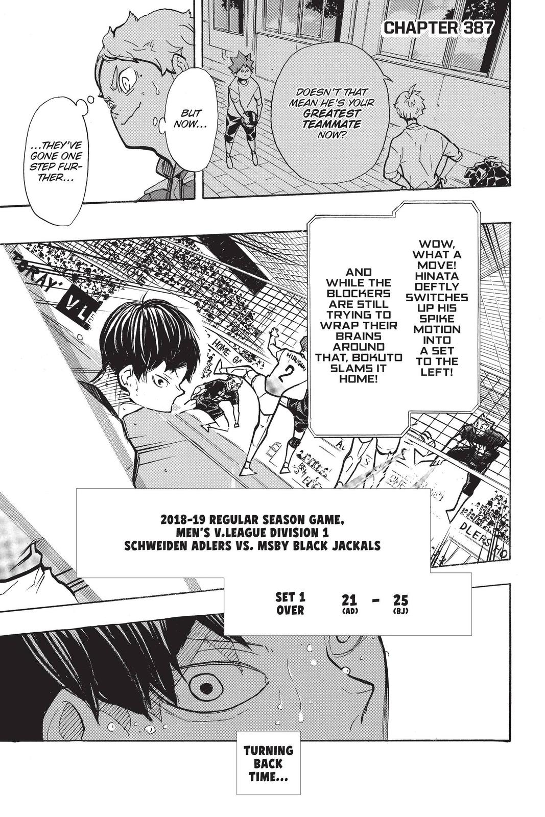 Haikyu!! Chap 387 - Next Chap 388