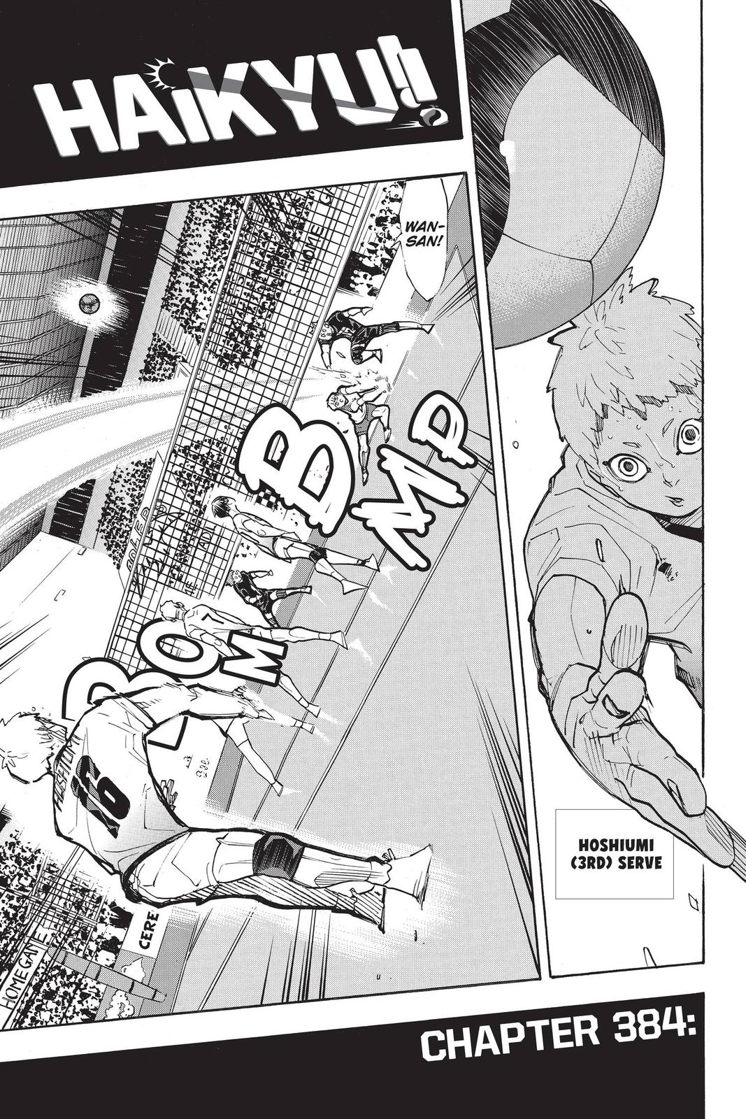 Haikyu!! Chap 384 - Next Chap 385