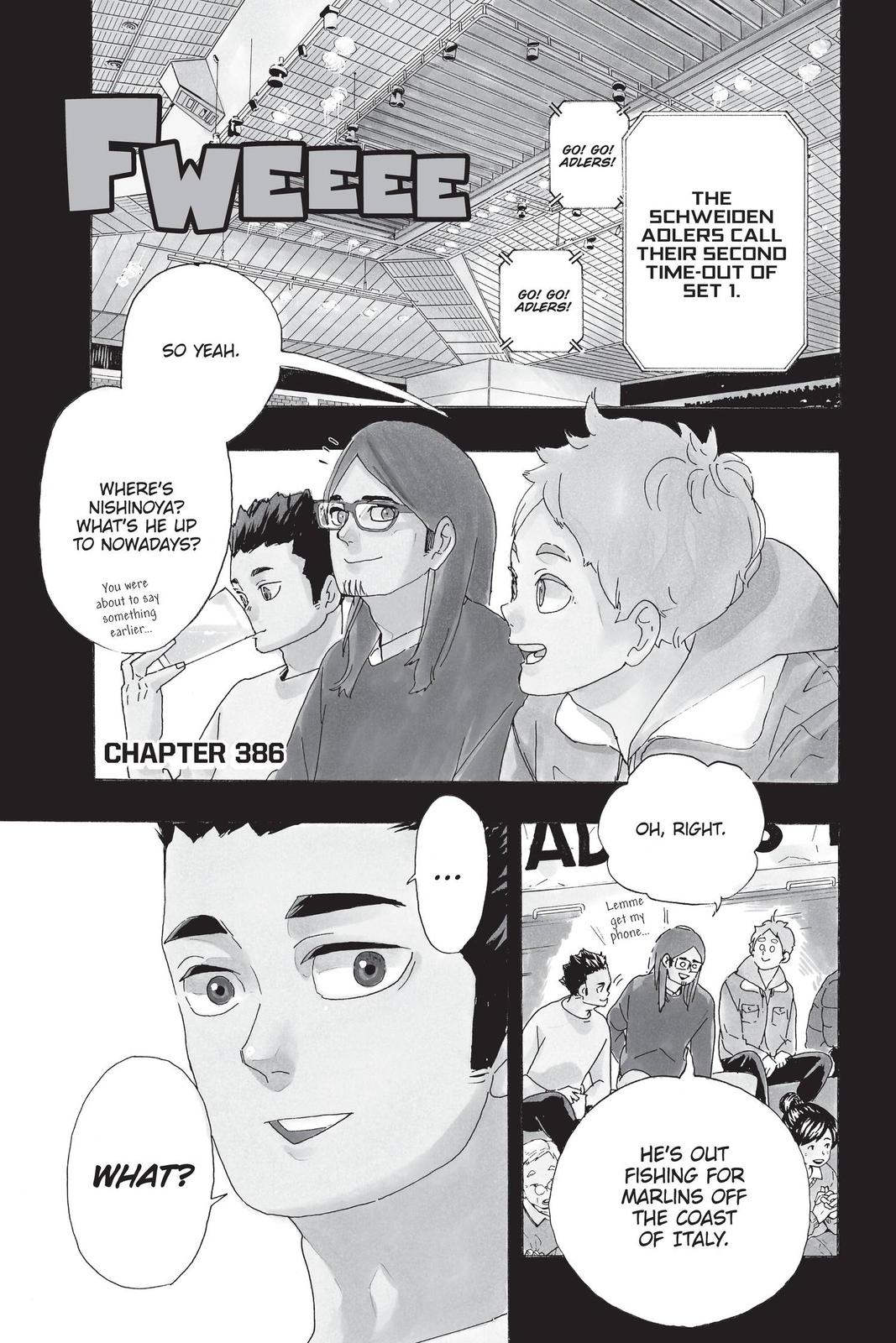 Haikyu!! Chap 386 - Next Chap 387