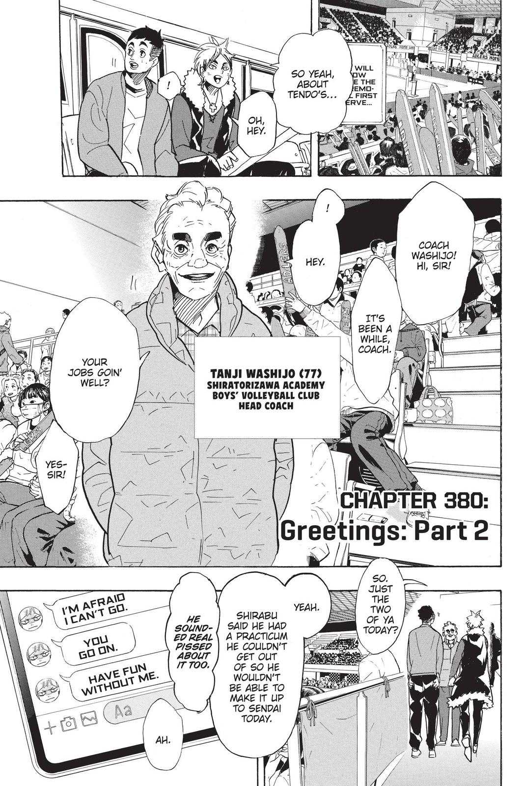 Haikyu!! Chap 380 - Next Chap 381