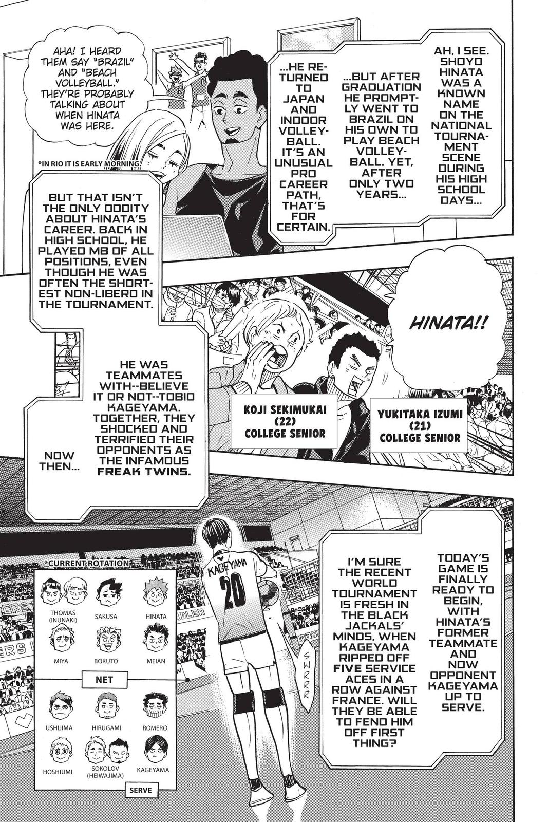 Haikyu!! Chap 380 - Next Chap 381