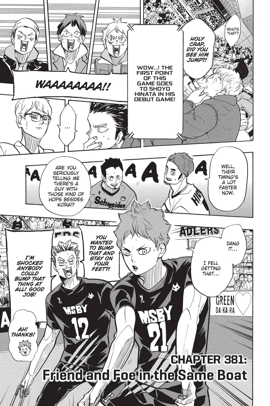 Haikyu!! Chap 381 - Next Chap 382