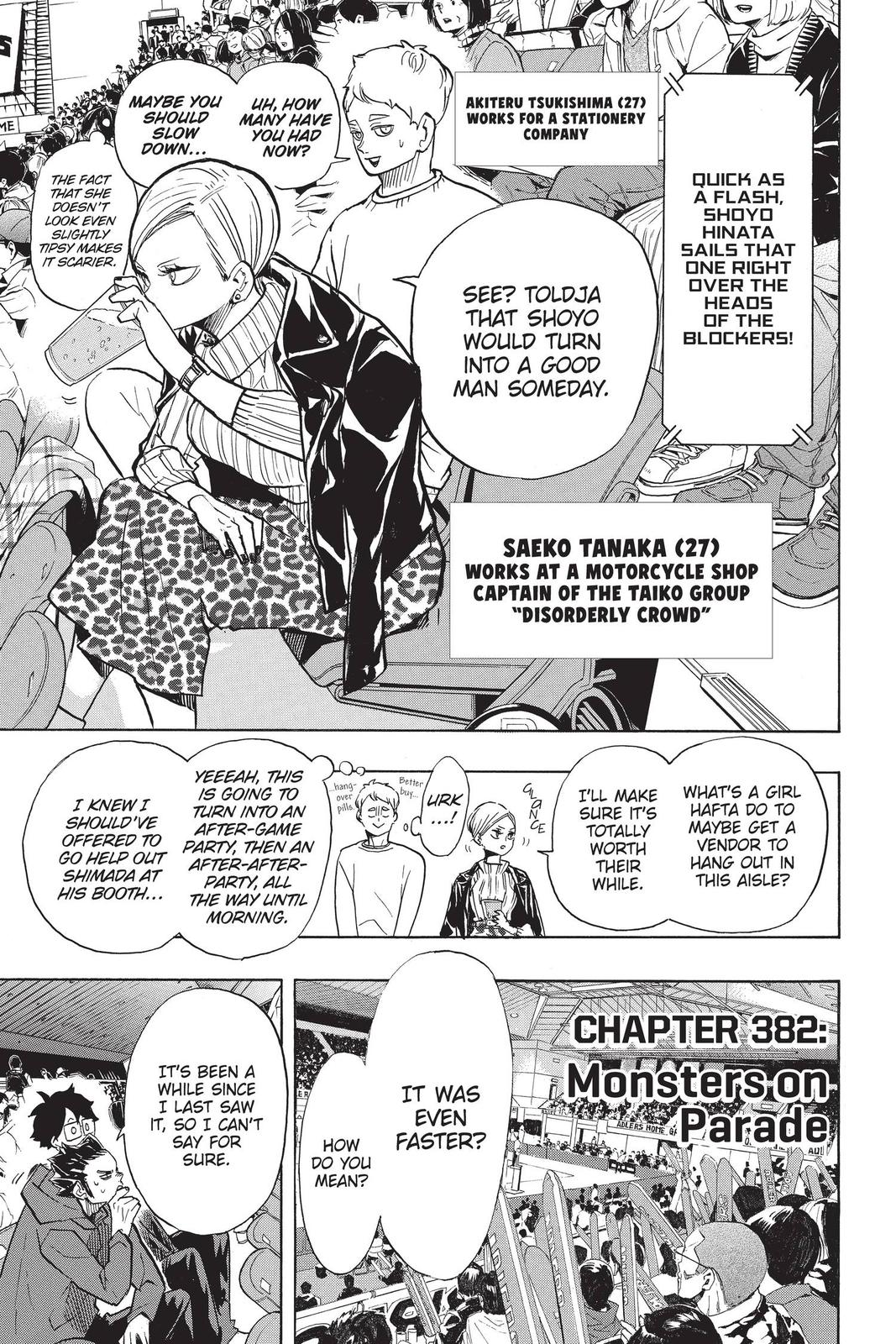 Haikyu!! Chap 382 - Next Chap 383