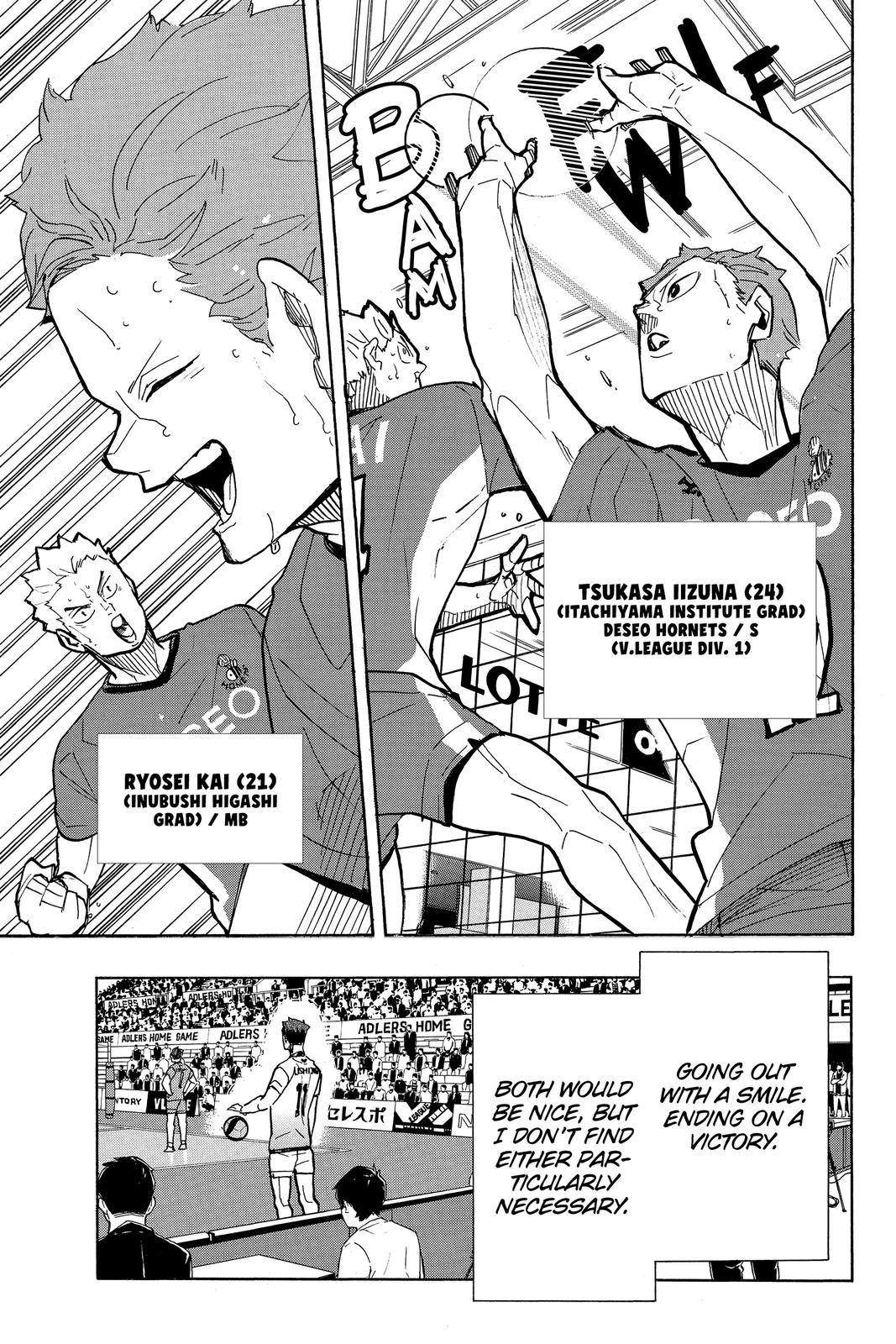 Haikyu!! Chap 394 - Next Chap 395