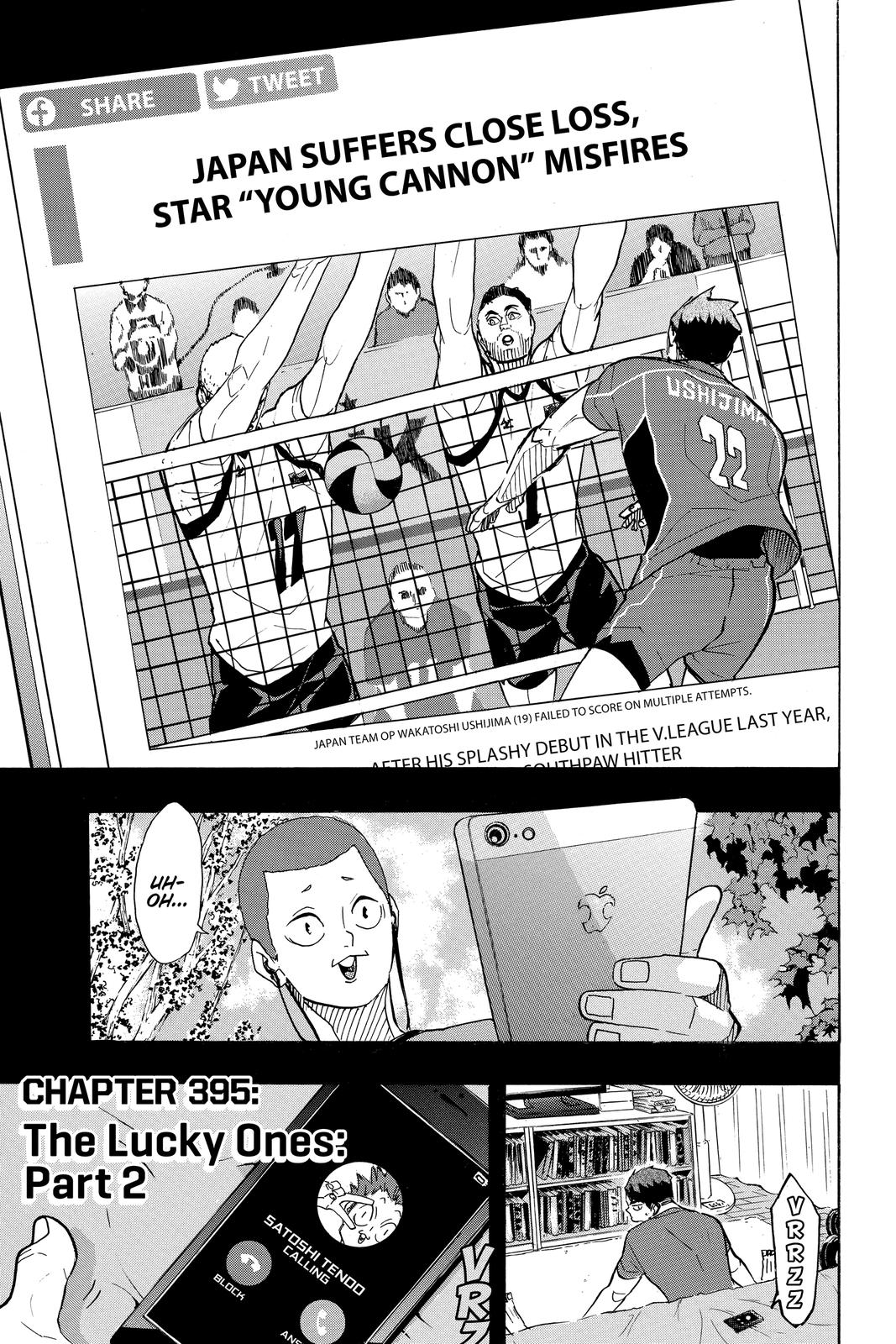 Haikyu!! Chap 395 - Next Chap 396
