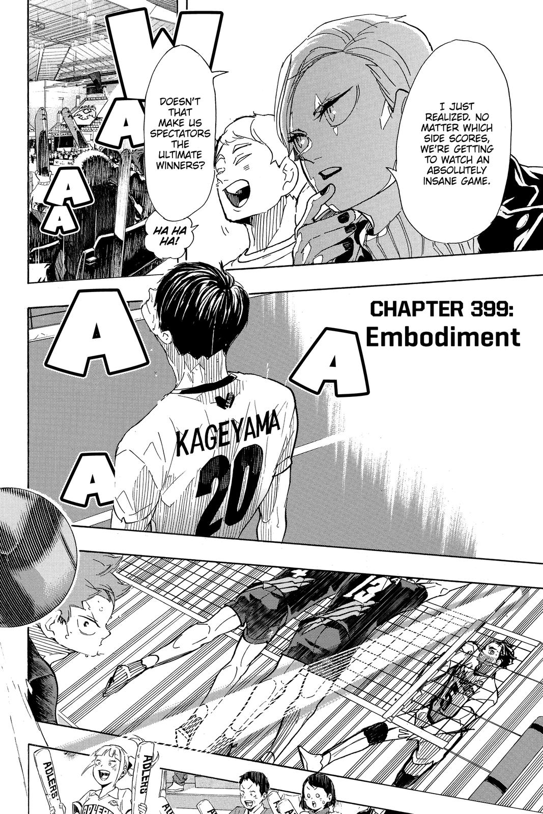Haikyu!! Chap 399 - Next Chap 400