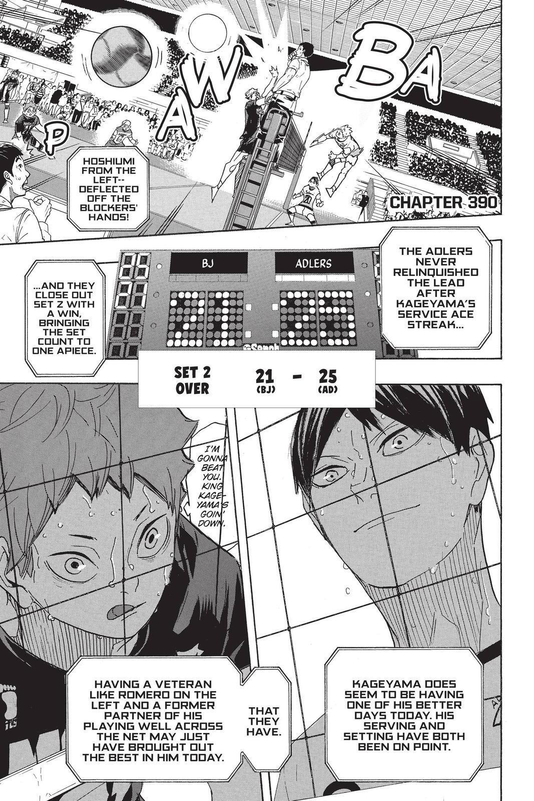 Haikyu!! Chap 390 - Next Chap 391