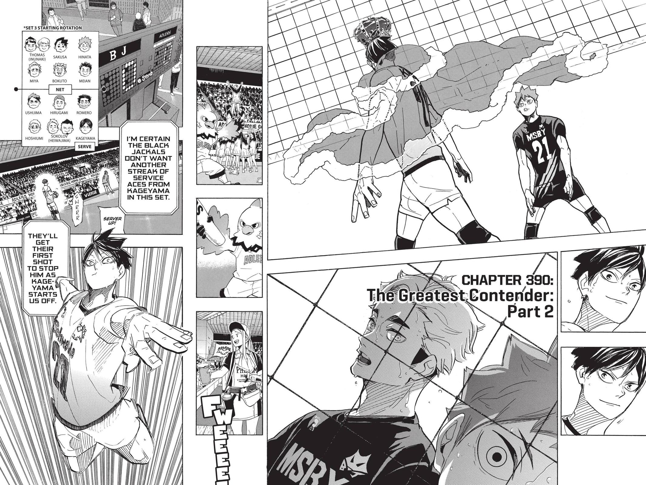 Haikyu!! Chap 390 - Next Chap 391