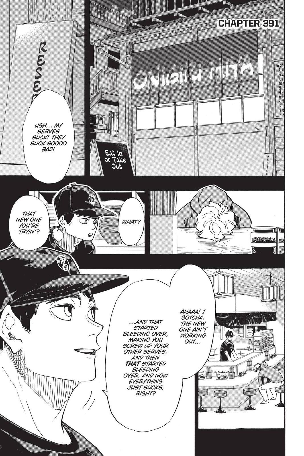Haikyu!! Chap 391 - Next Chap 392