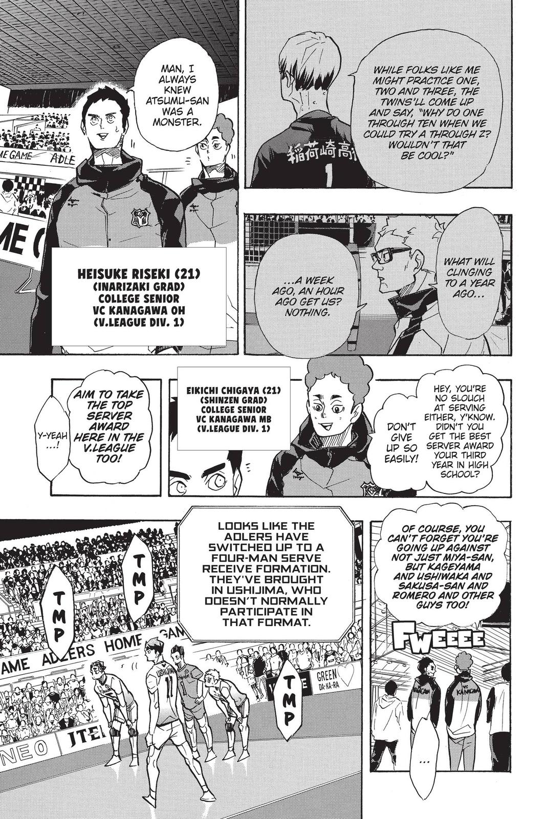 Haikyu!! Chap 391 - Next Chap 392