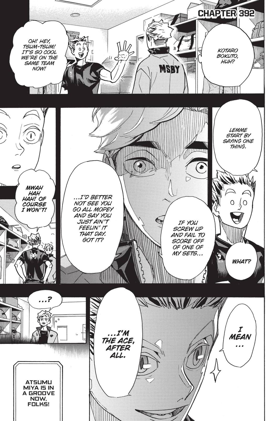 Haikyu!! Chap 392 - Next Chap 393