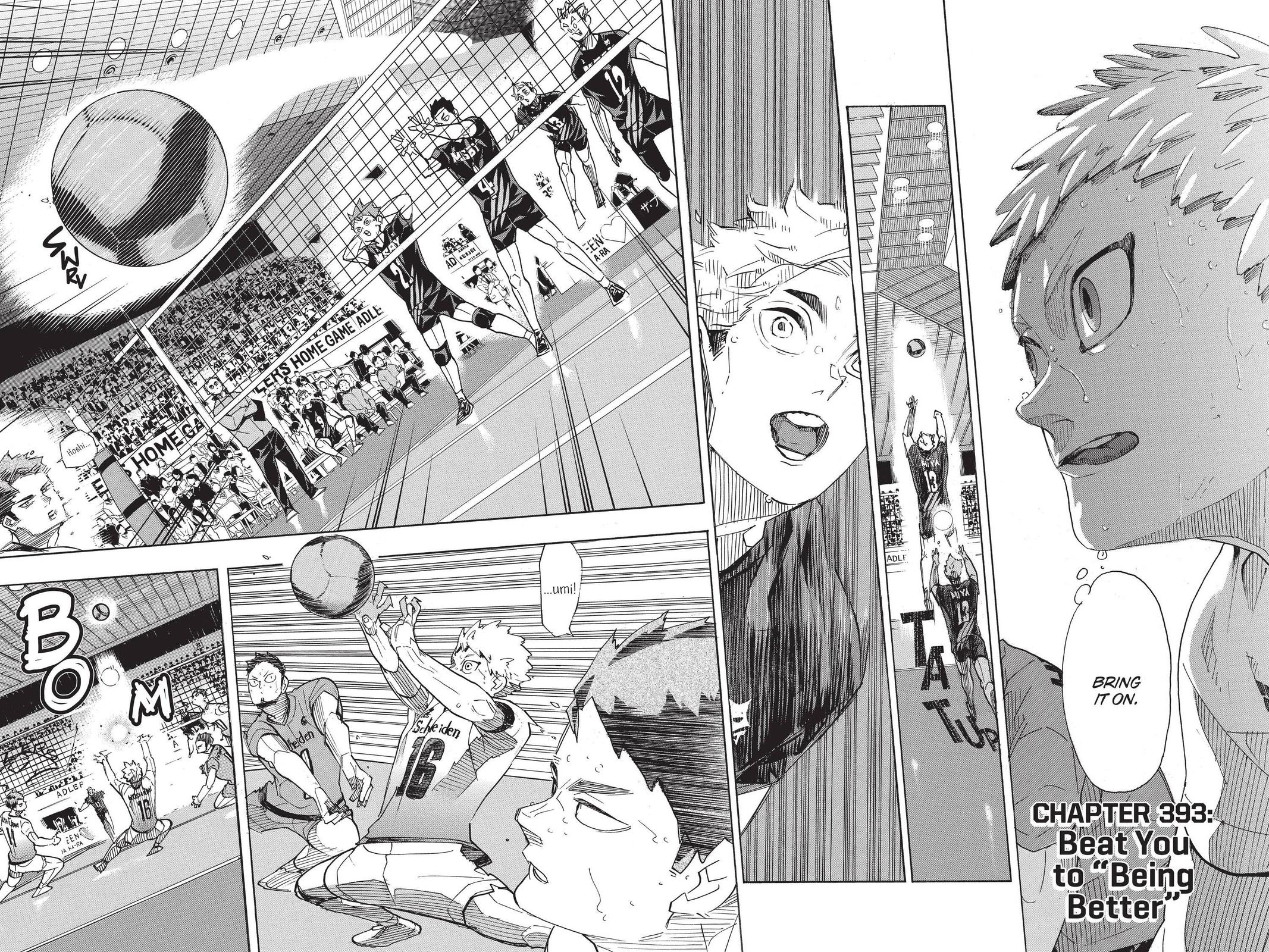 Haikyu!! Chap 393 - Next Chap 394