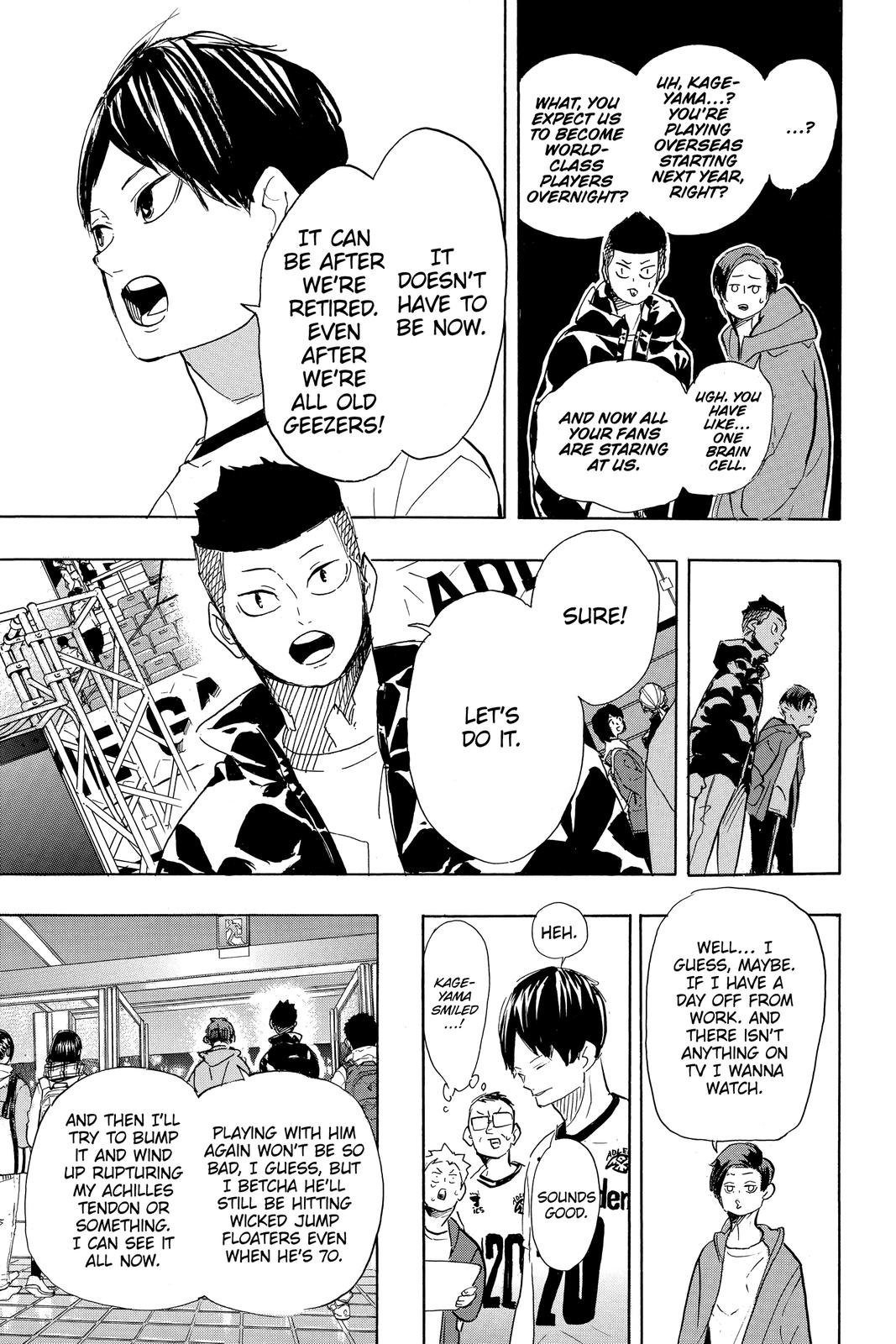 Haikyu!! Chap 401 - Next Chap 402