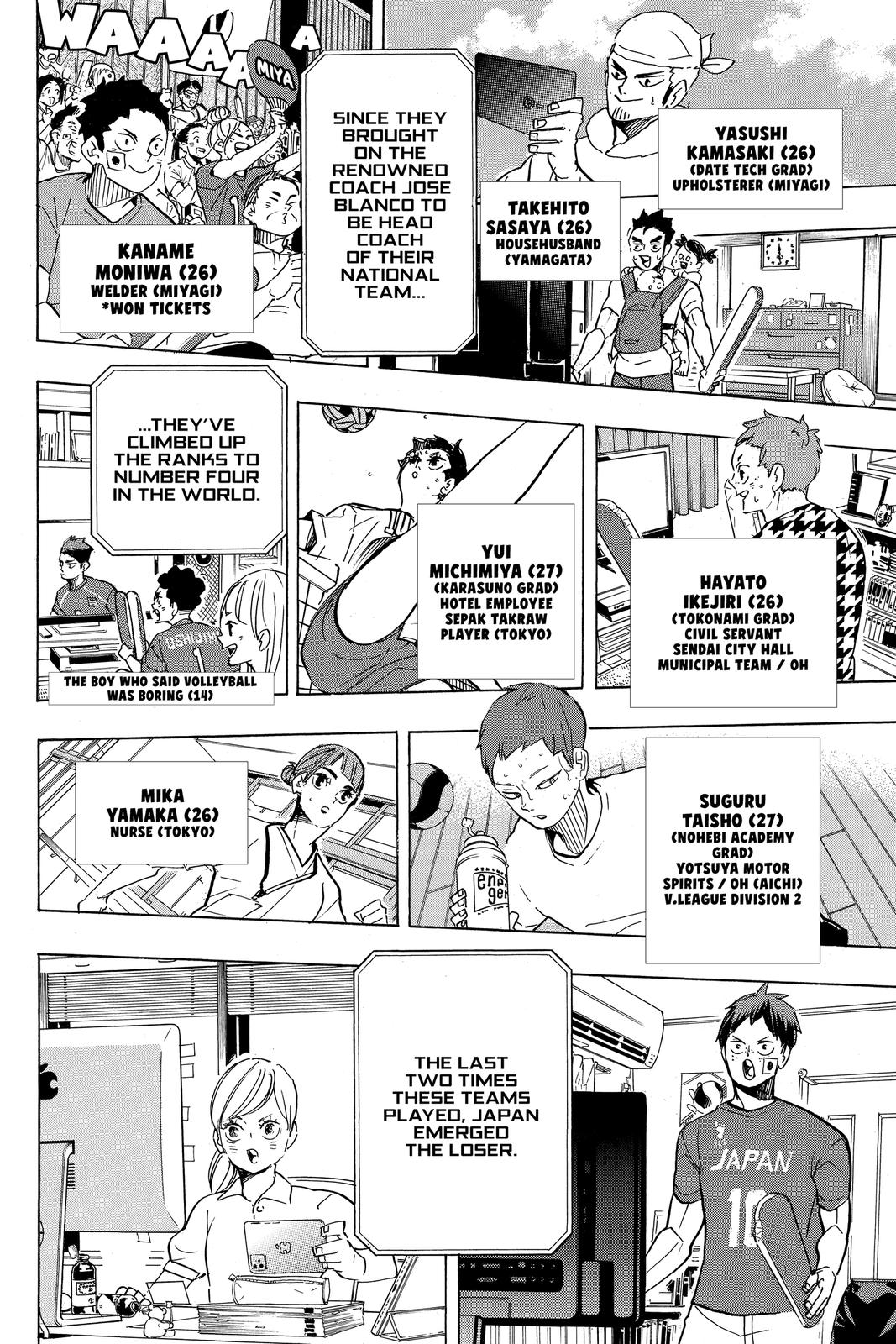 Haikyu!! Chap 402 - Next Chap 403