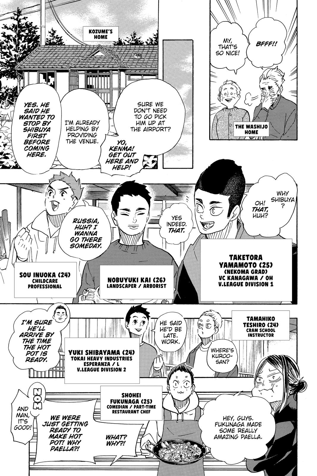 Haikyu!! Chap 402 - Next Chap 403