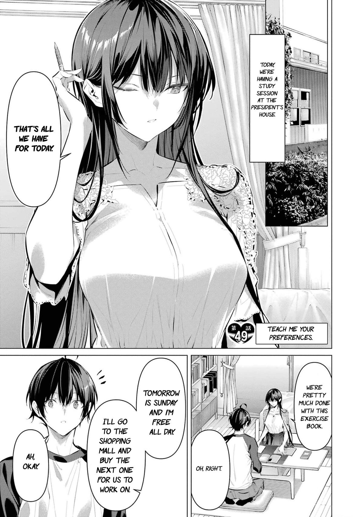 Haite Kudasai, Takamai san Chap 49 - Next Chap 50