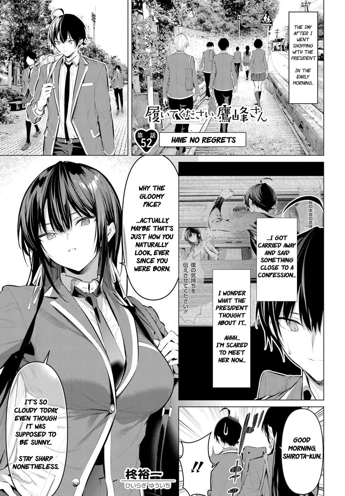 Haite Kudasai, Takamai san Chap 52 - Next Chap 53