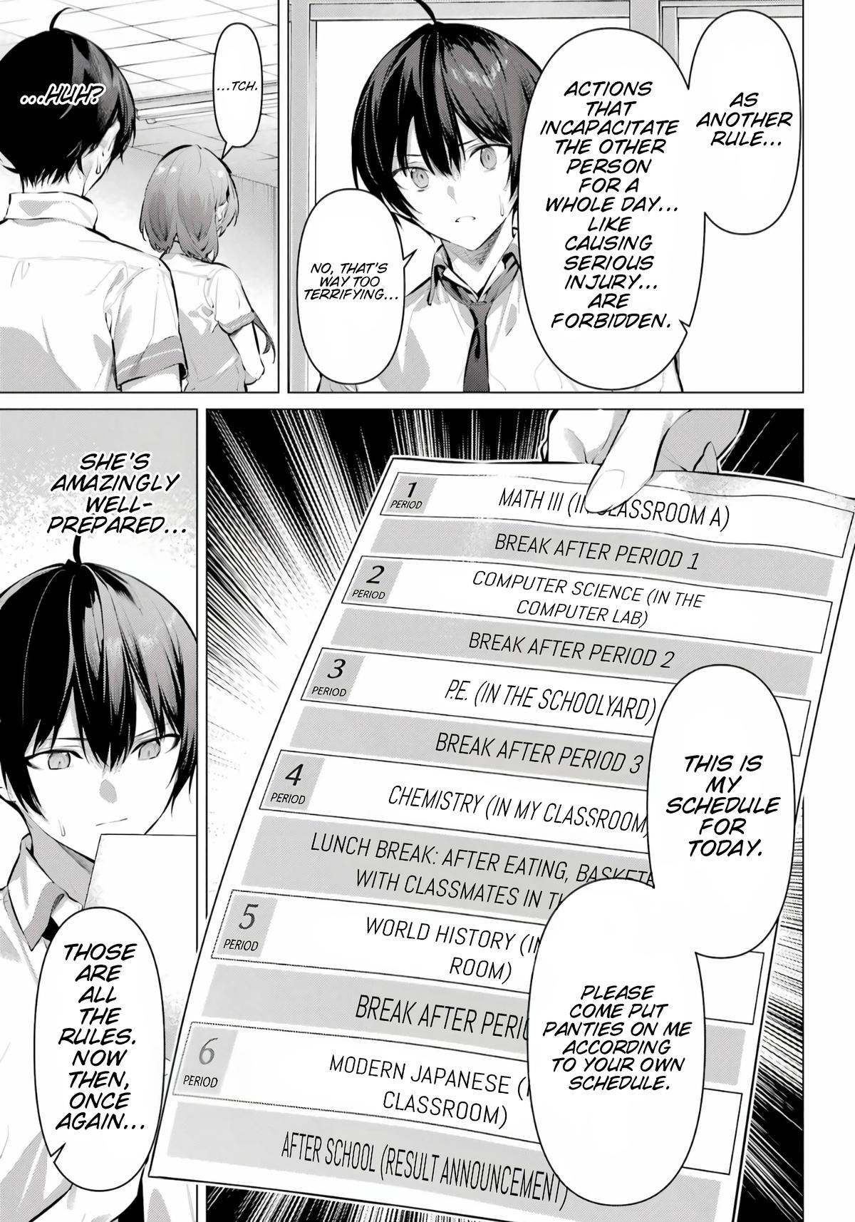 Haite Kudasai, Takamai san Chap 67.1 - Next Chap 68.1