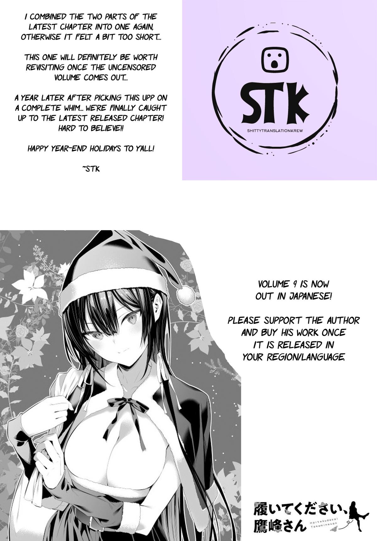 Haite Kudasai, Takamai san Chap 62 - Next Chap 63