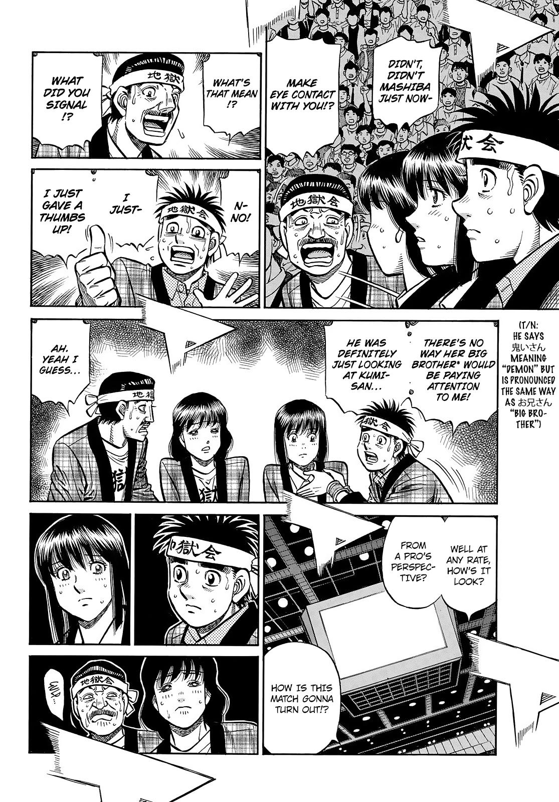 Hajime no Ippo Chap 1458 - Next Chap 1459