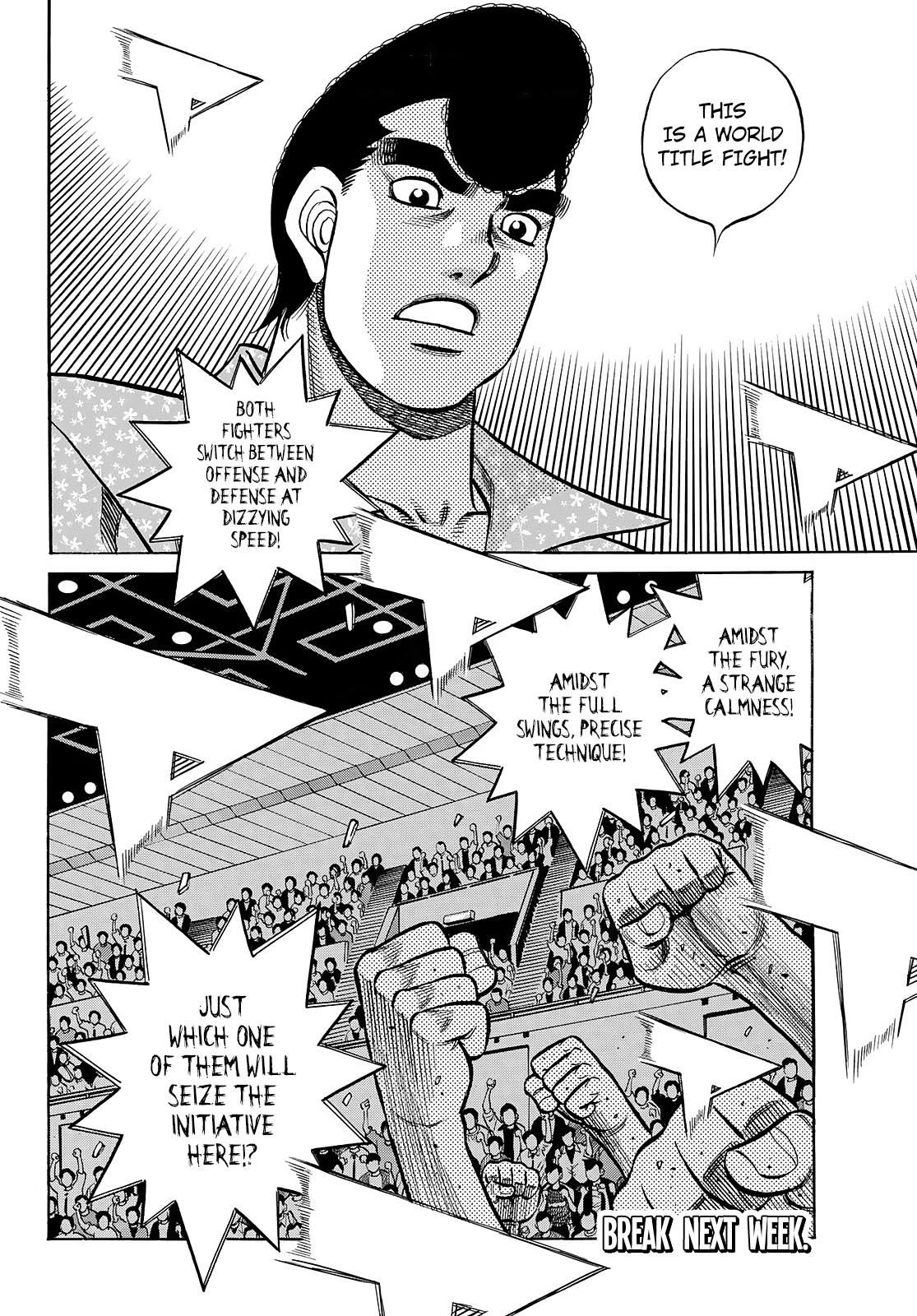 Hajime no Ippo Chap 1453 - Next Chap 1454