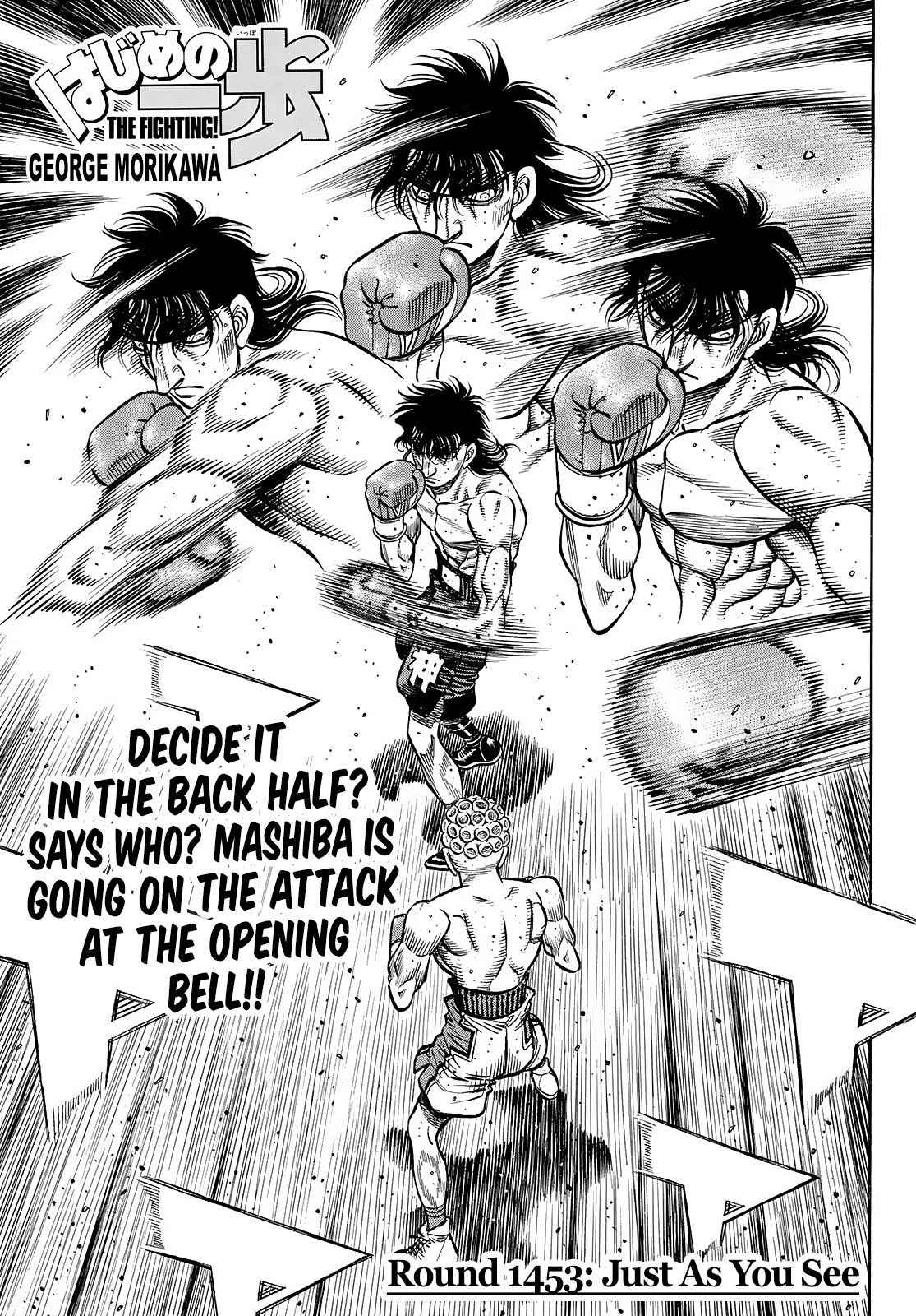 Hajime no Ippo Chap 1453 - Next Chap 1454
