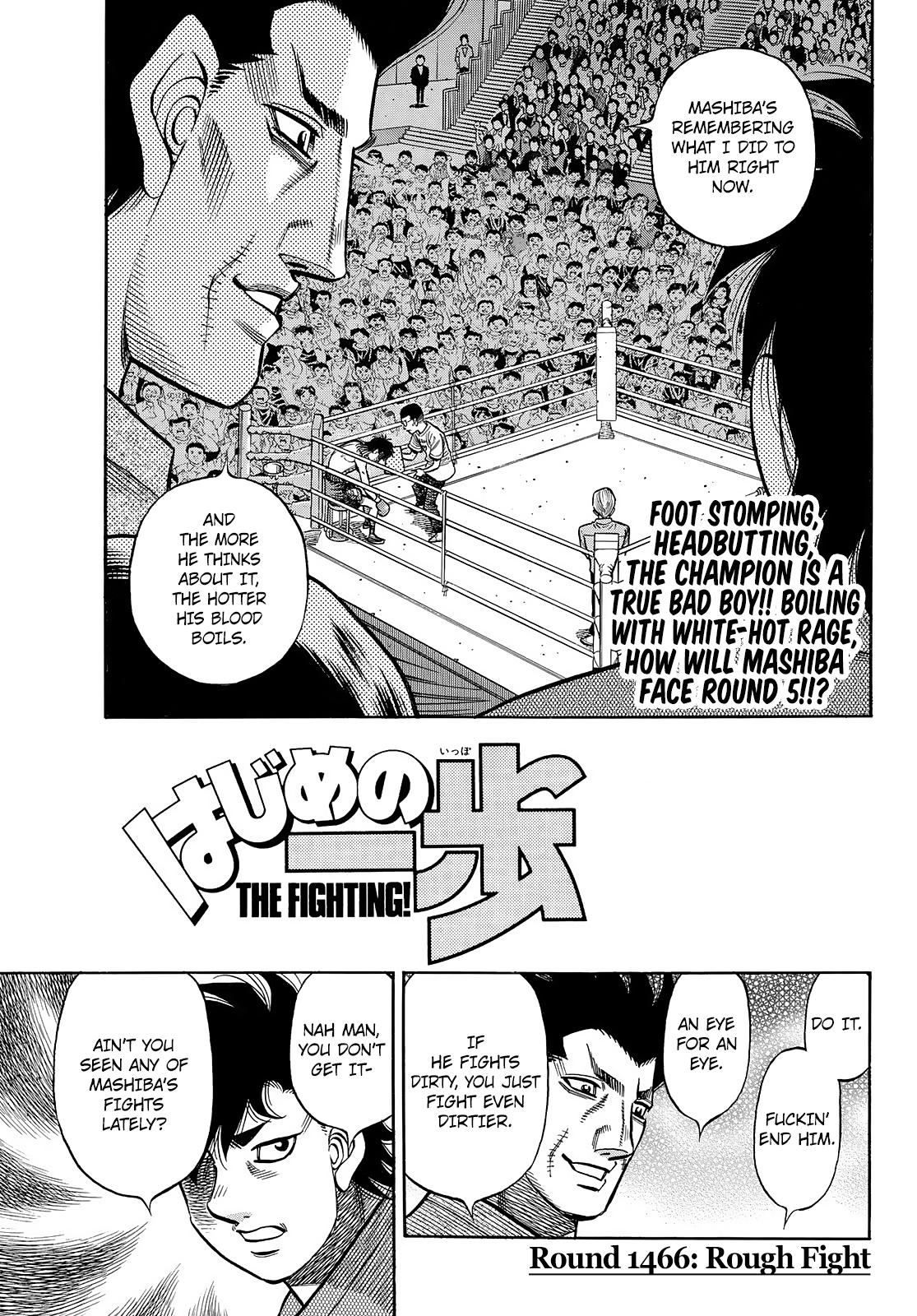 Hajime no Ippo Chap 1466 - Next Chap 1467