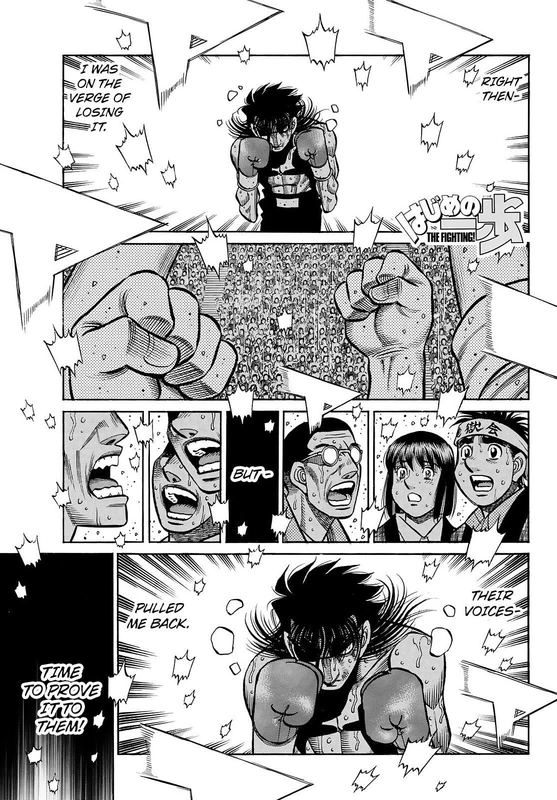 Hajime no Ippo Chap 1468 - Next Chap 1469