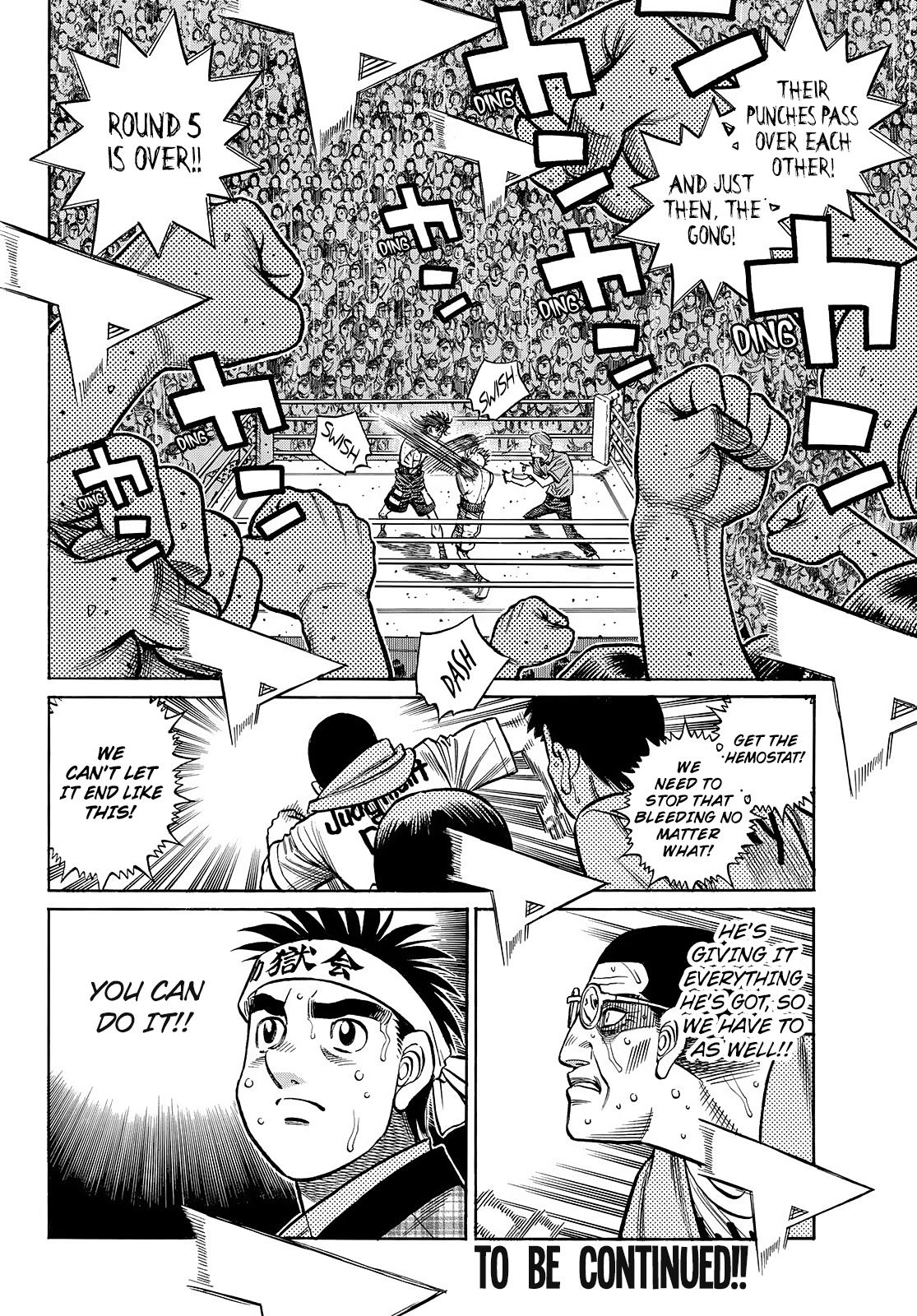 Hajime no Ippo Chap 1468 - Next Chap 1469
