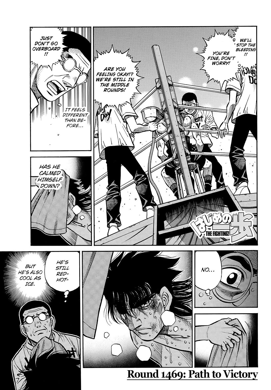 Hajime no Ippo Chap 1469 - Next Chap 1470