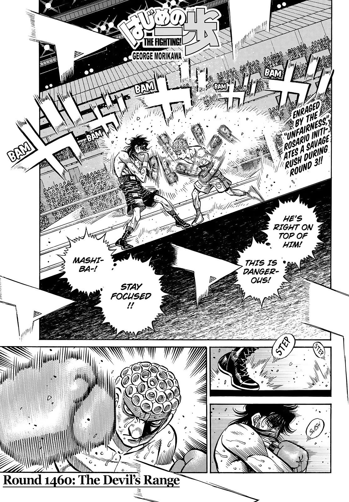 Hajime no Ippo Chap 1460 - Next Chap 1461