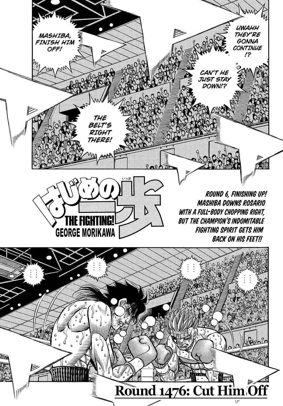 Hajime no Ippo Chap 1476 - Next Chap 1477