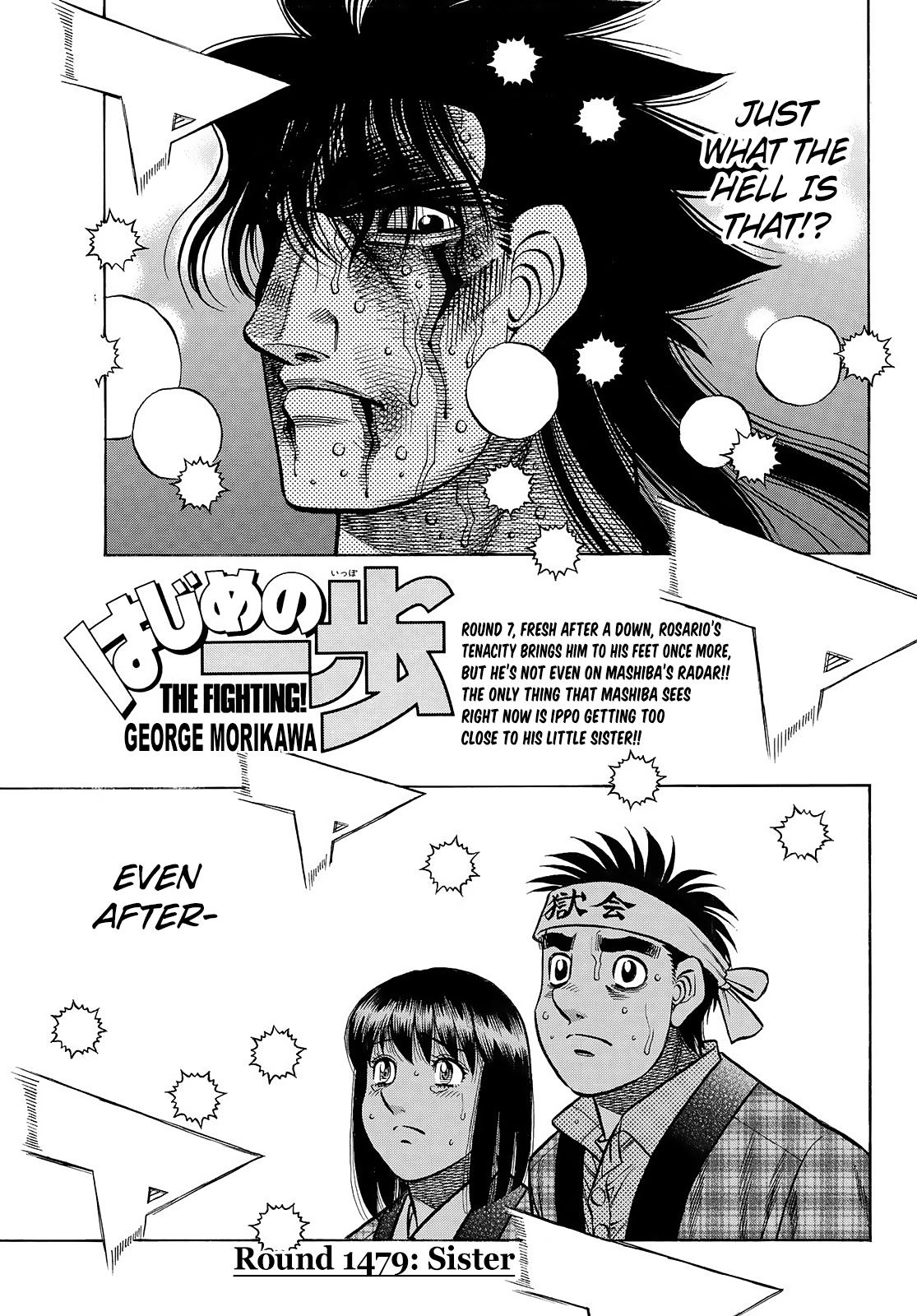 Hajime no Ippo Chap 1479 - Next Chap 1480