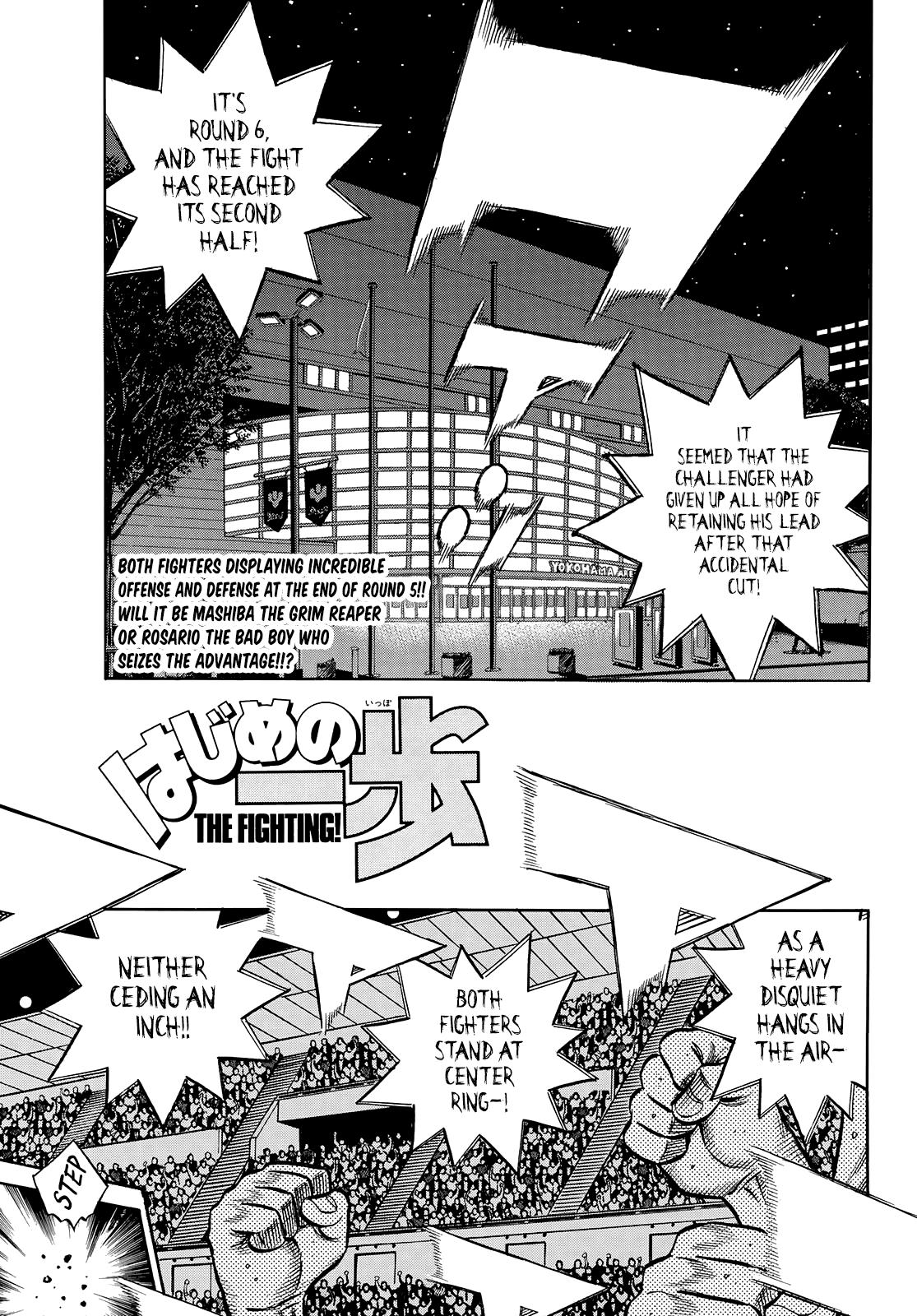 Hajime no Ippo Chap 1470 - Next Chap 1471