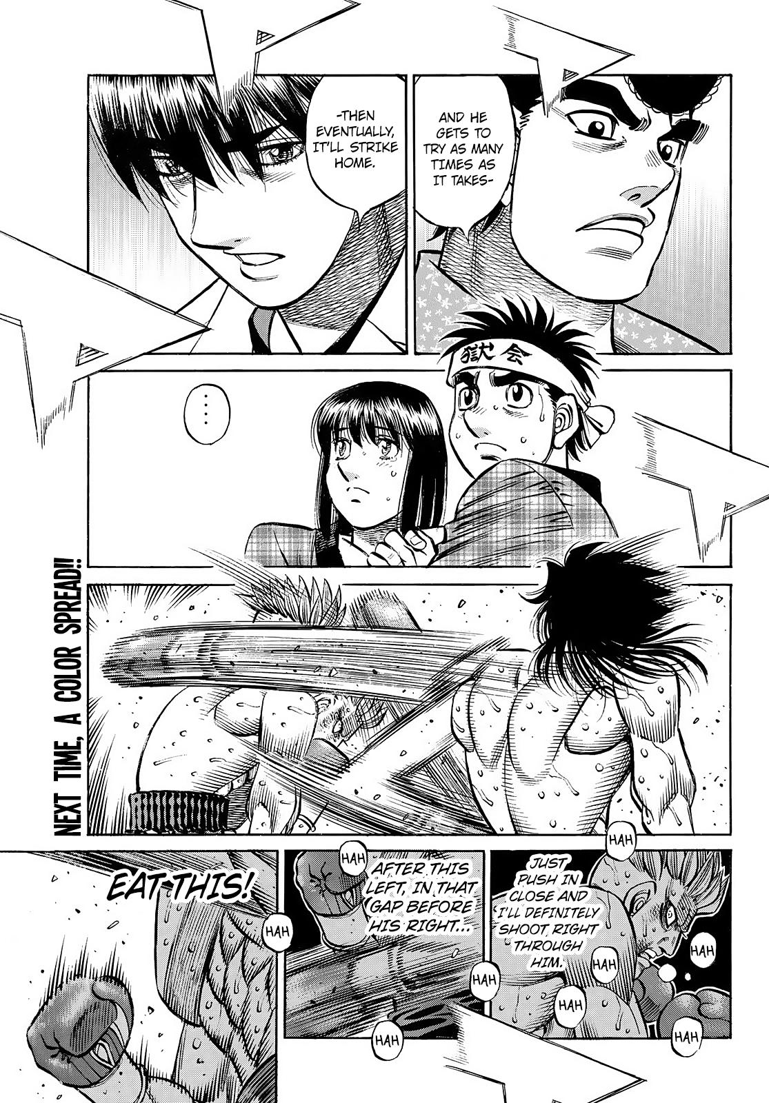 Hajime no Ippo Chap 1470 - Next Chap 1471