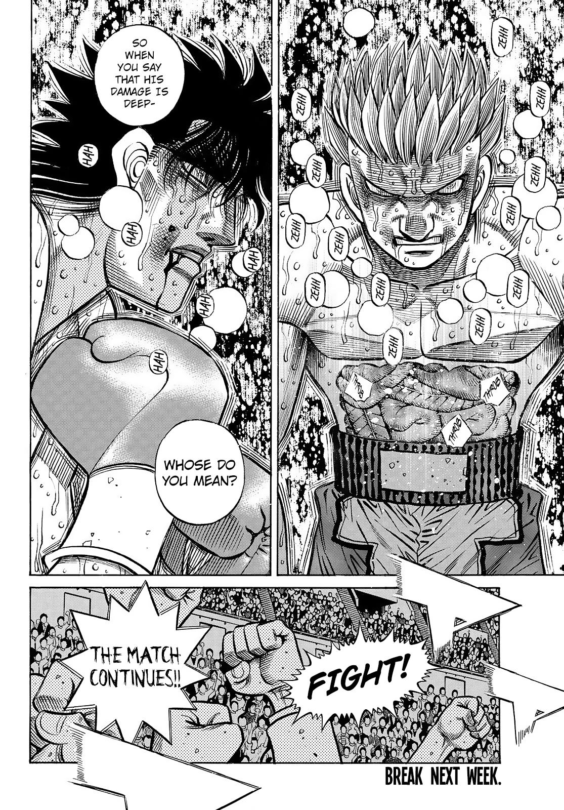 Hajime no Ippo Chap 1472 - Next Chap 1473