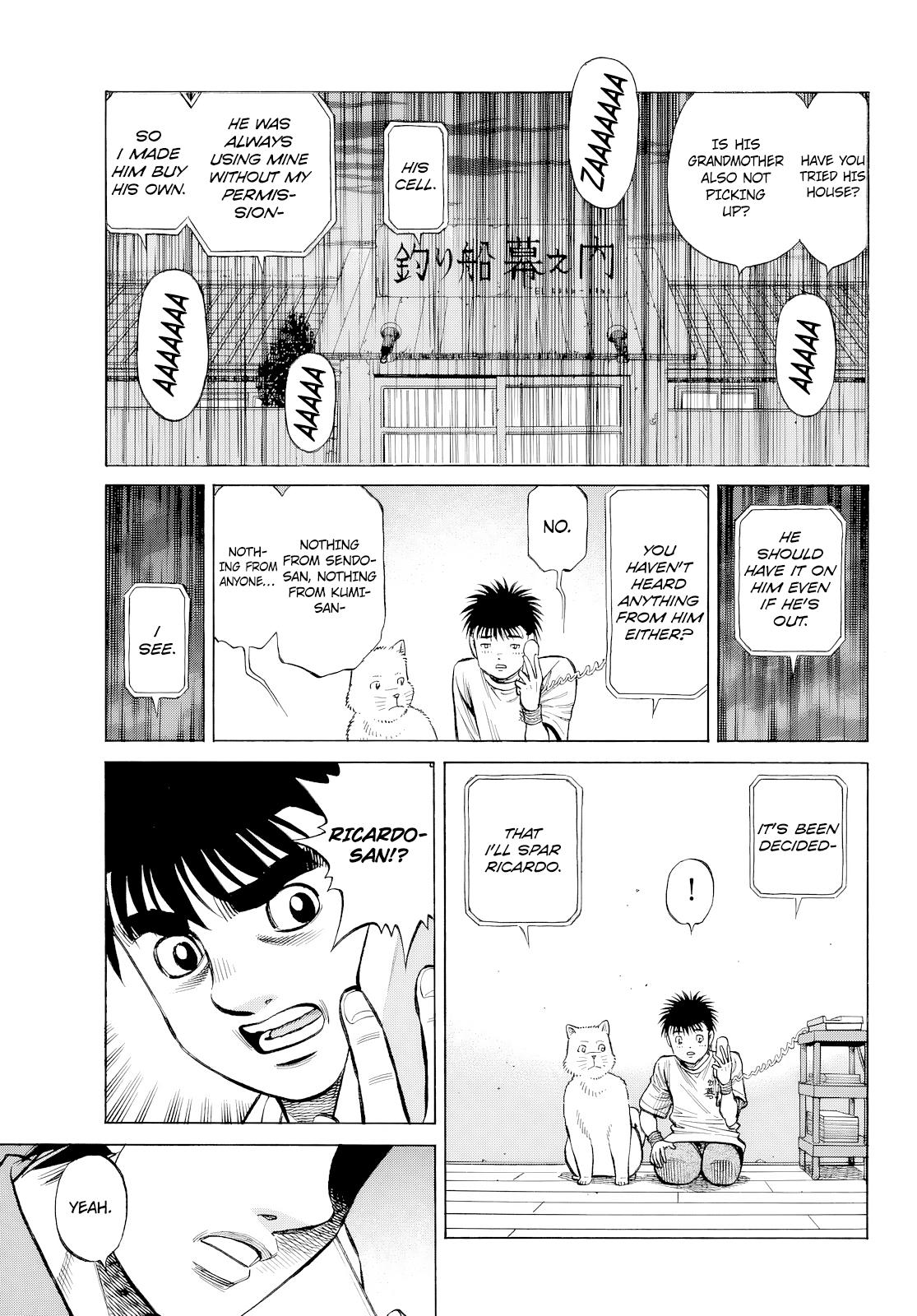 Hajime no Ippo Chap 1484 - Next Chap 1485