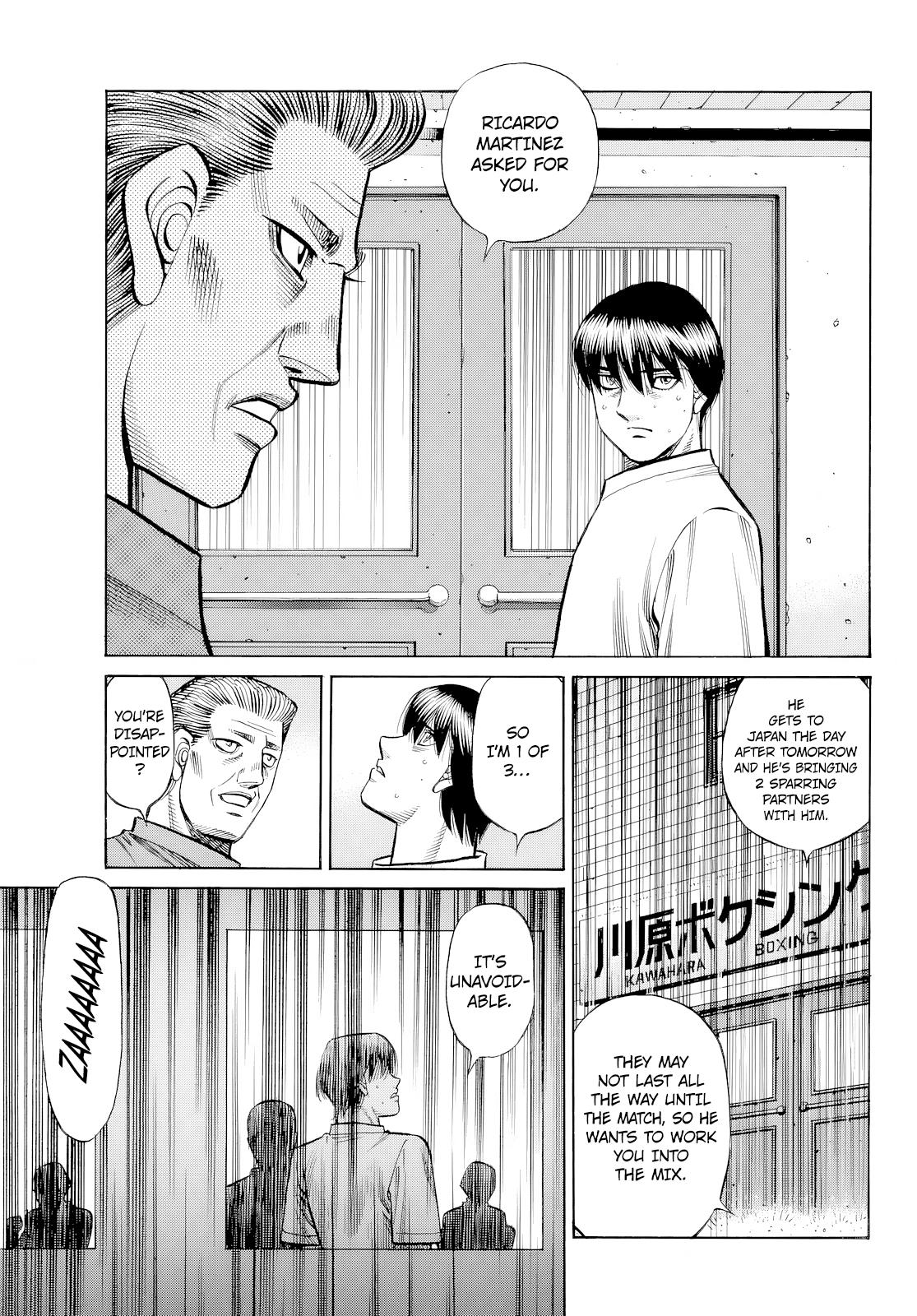 Hajime no Ippo Chap 1484 - Next Chap 1485