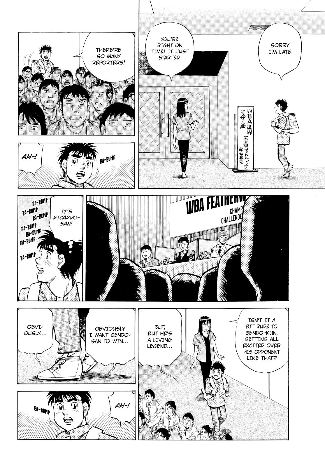 Hajime no Ippo Chap 1488 - Next Chap 1489