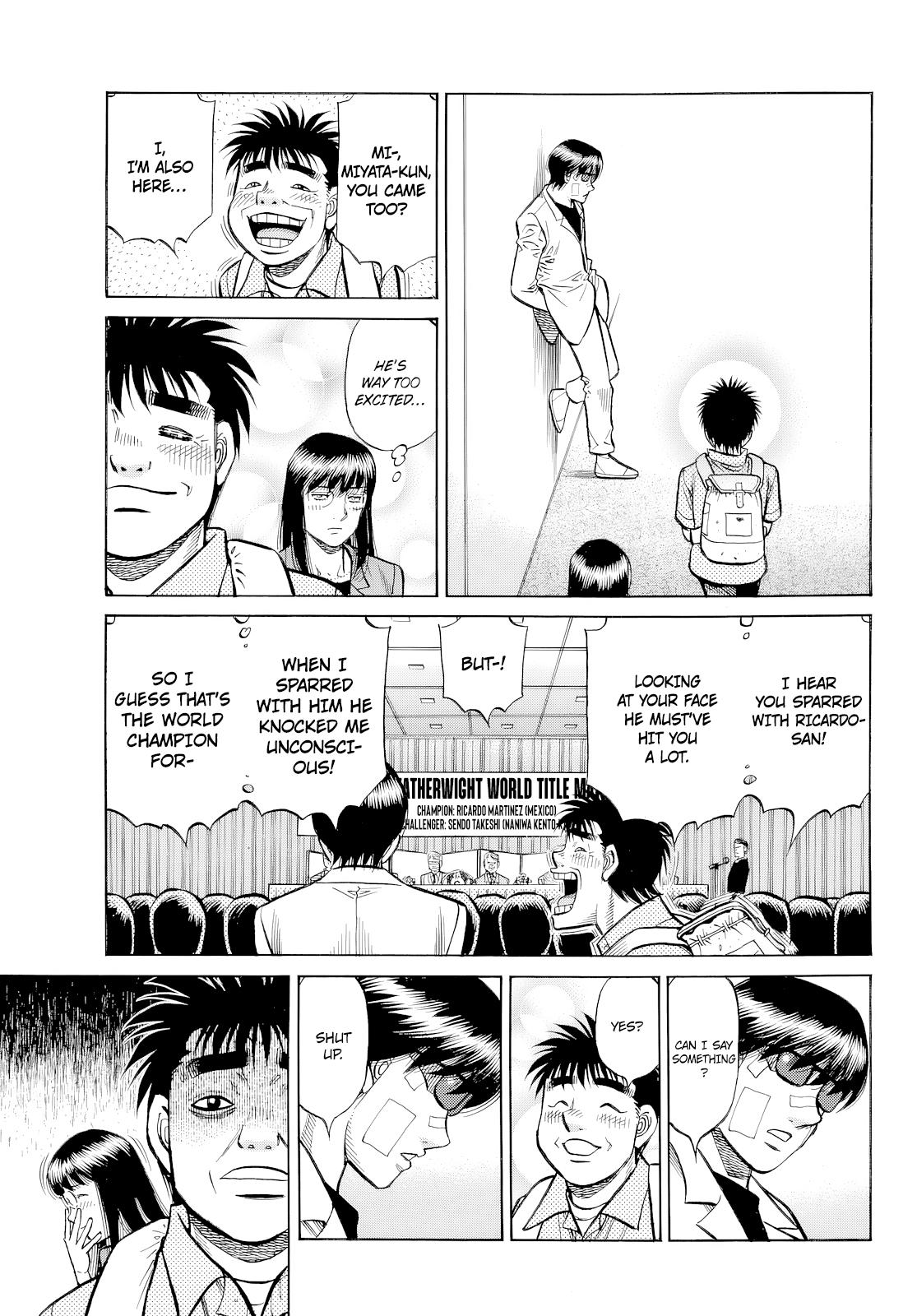 Hajime no Ippo Chap 1488 - Next Chap 1489