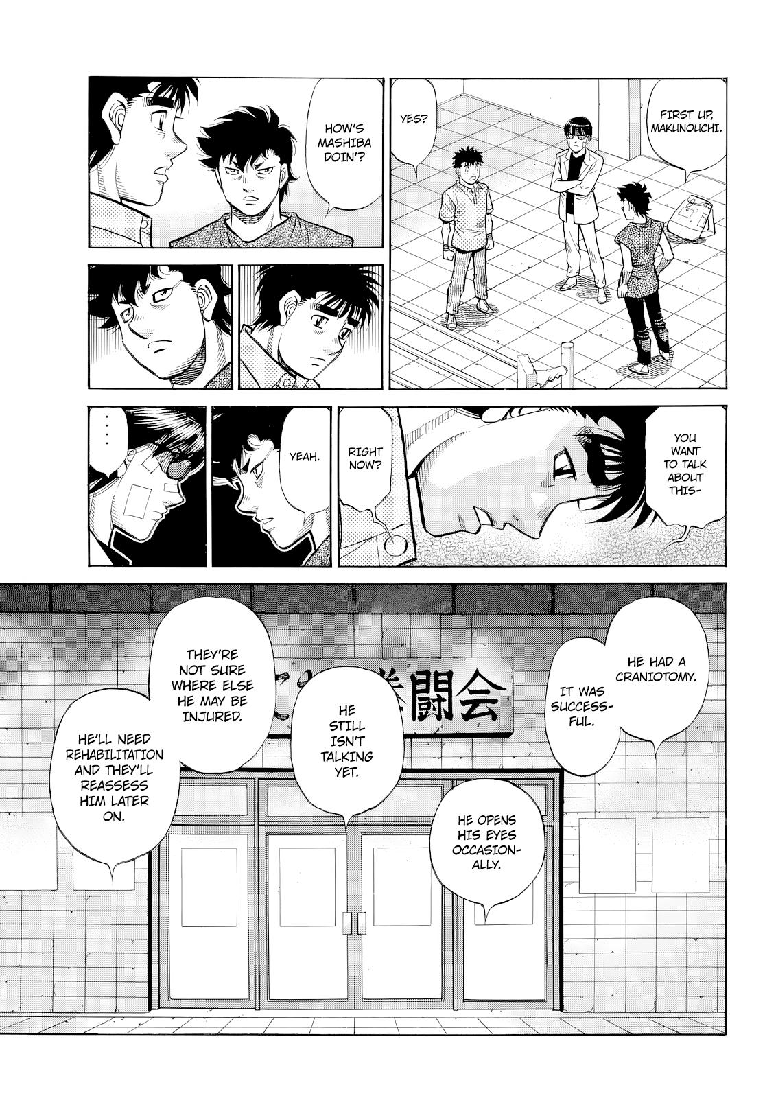Hajime no Ippo Chap 1488 - Next Chap 1489