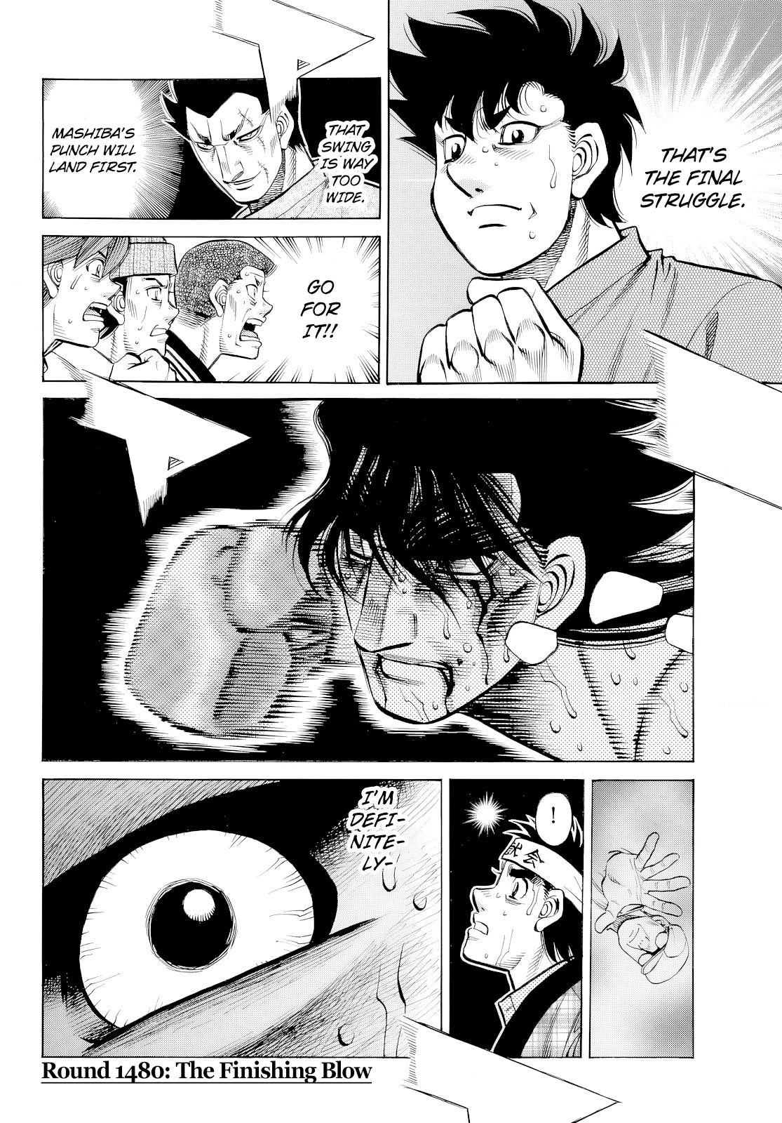 Hajime no Ippo Chap 1480 - Next Chap 1481