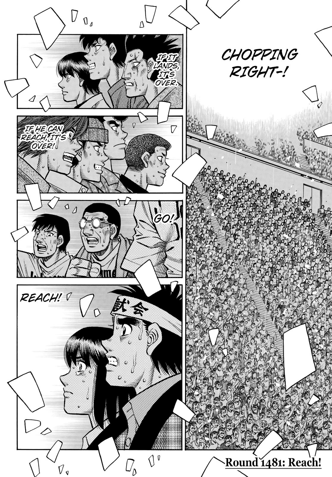 Hajime no Ippo Chap 1481 - Next Chap 1482