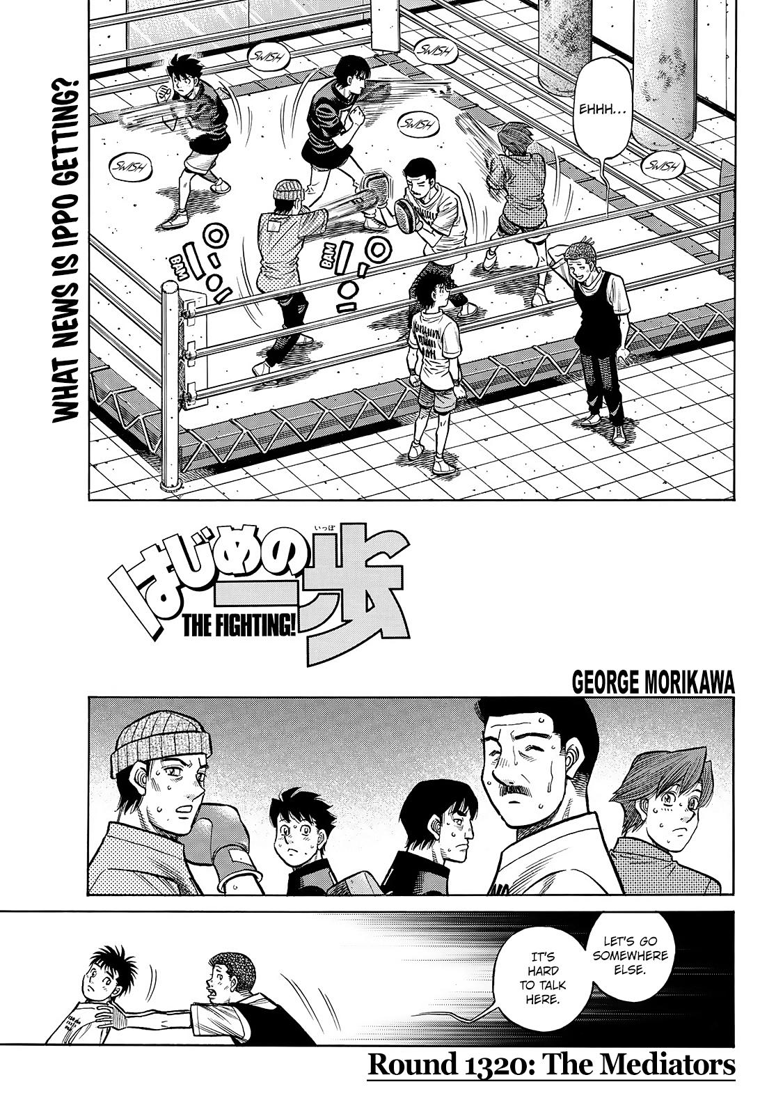 Hajime no Ippo Chap 1483 - Next Chap 1484
